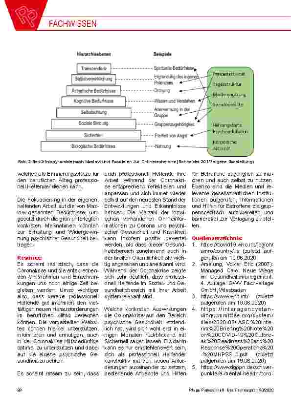 Vorschauseite 5: Psychische Gesundheit in der Coronakrise