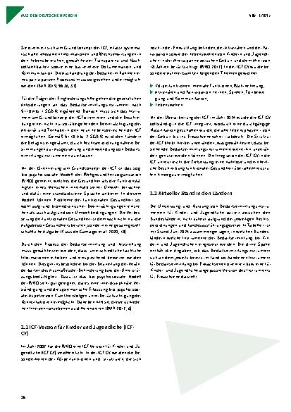 Vorschauseite 3: Die Bedarfsermittlung bei Kindern und Jugendlichen mit Behinderungen: Anforderungen, Instrumente und aktuelle Entwicklungen