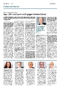 Vorschauseite 1: BPA: „Wir sind auch nicht gegen höhere Löhne“