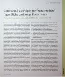 Vorschauseite 1: Corona und die Folgen für (benachteiligte) Jugendliche und junge Erwachsene