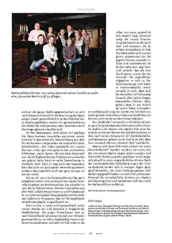 Vorschauseite 3: Pub-Kultur im Ruhrgebiet
