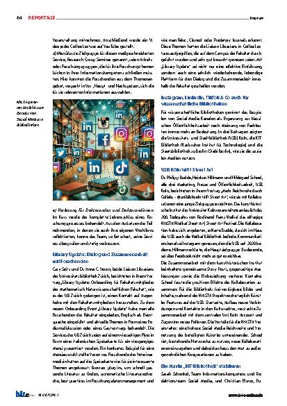Vorschauseite 5: Technologischer Fortschritt braucht Bibliotheken Bericht vom virtuellen Bibliotheksleitungstag 2024, 27. und 28. November 2024