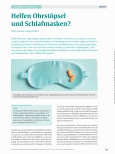 Vorschauseite 1: Helfen Ohrenstöpsel und Schlafmasken?
