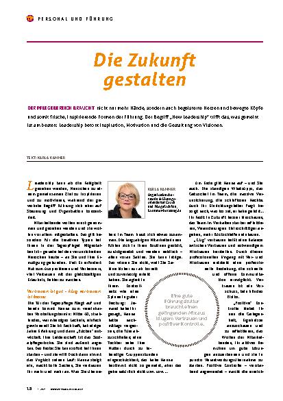 Vorschauseite 1: Die Zukunft gestalten