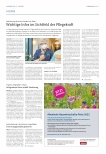 Vorschauseite 1: Digitalisierung: AR-basierte Lösungen in der Pflege. Wichtige Infos im Sichtfeld der Pflegekraft.