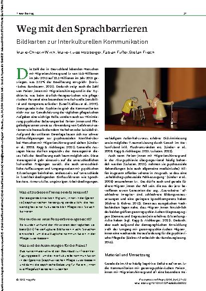 Vorschauseite 1: Weg mit den Sprachbarrieren! Bildkarten zur interkulturellen Kommunikation.