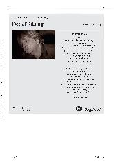 Vorschauseite 2: „Originell, kreativ, kompromisslos“ Ein persönlicher Nachruf zum Tod von Detlef Rüsing