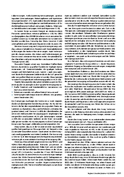 Vorschauseite 2: Kriegsund Katastrophenbedingte Zerstörung der Infrastrukturen und Auswirkungen auf Gesundheitswesen und Hygiene