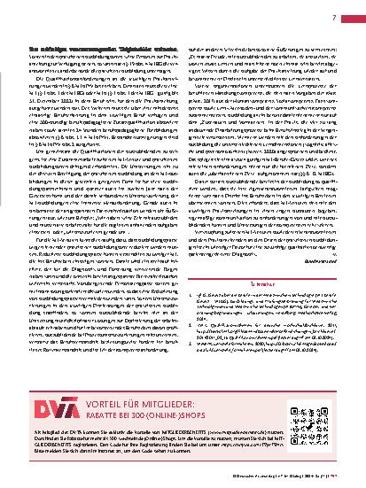 Vorschauseite 2: Neues aus der Berufspolitik Ausbildung