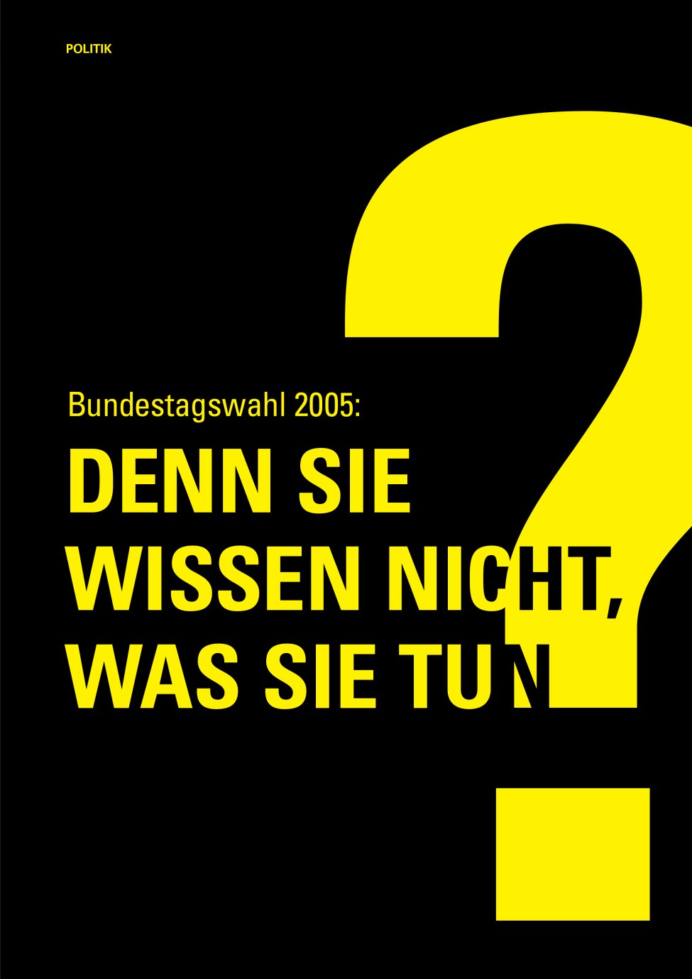 Vorschauseite 1: Denn sie wissen nicht, was sie tun