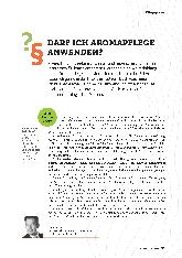 Vorschauseite 1: Darf ich Aromapflege anwenden?