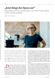 Vorschauseite 1: „Jetzt fängt der Spaß an!“ Warum Menschen sich entscheiden, nach dem Pensionsalter (nicht) weiterzuarbeiten.