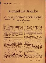 Vorschauseite 1: Mangel als Ursache