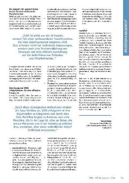 Vorschauseite 3: Erfolgsfaktor in der digitalen Transformation: Implementierung eines intersektoralen Managementsystems