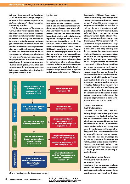 Vorschauseite 3: Klinische Wirksamkeit und Sicherheit eines Silberionen freisetzenden Schaumverbands bei schwer heilenden Wunden: eine Meta-Analyse