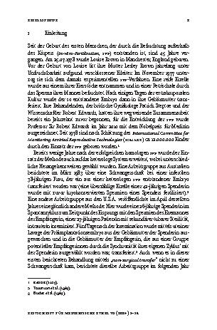 Vorschauseite 3: Eizellspende – eine Betrachtung aus reproduktionsmedizinischer Perspektive