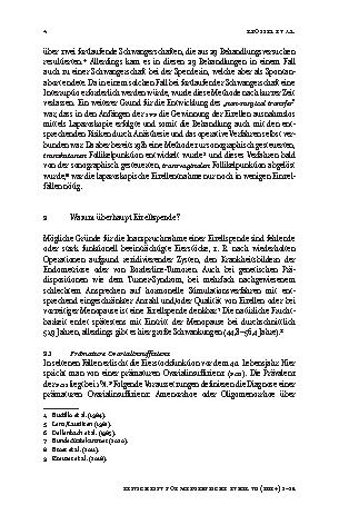 Vorschauseite 4: Eizellspende – eine Betrachtung aus reproduktionsmedizinischer Perspektive