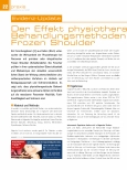 Vorschauseite 1: Der Effekt physiotherapeutischer Behandlungsmethoden beim Krankheitsbild Frozen Shoulder