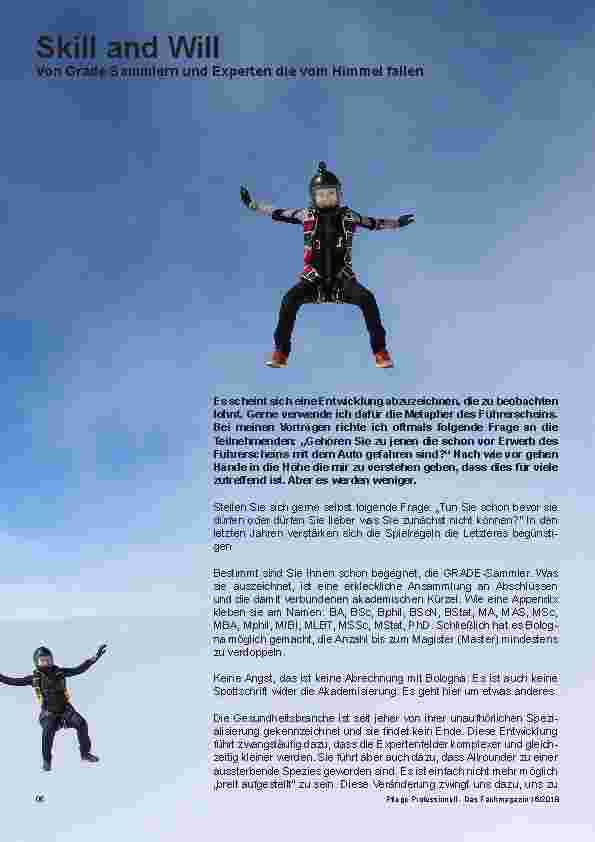 Vorschauseite 1: SKILL and WILL