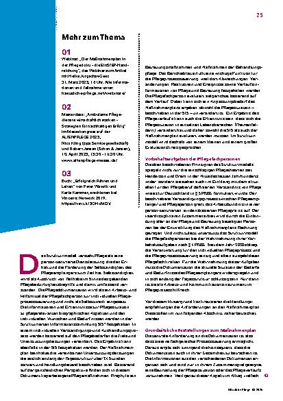 Vorschauseite 2: Die Maßnahmen im Blick behalten