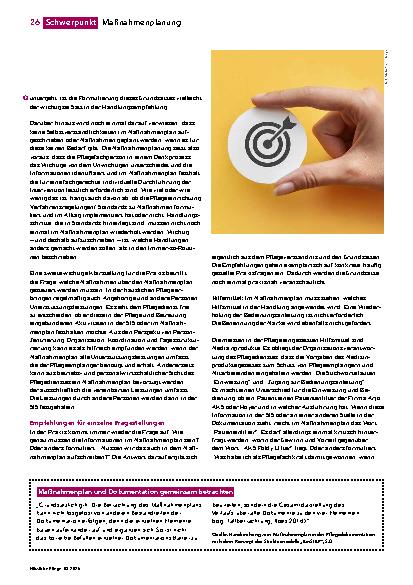 Vorschauseite 3: Die Maßnahmen im Blick behalten
