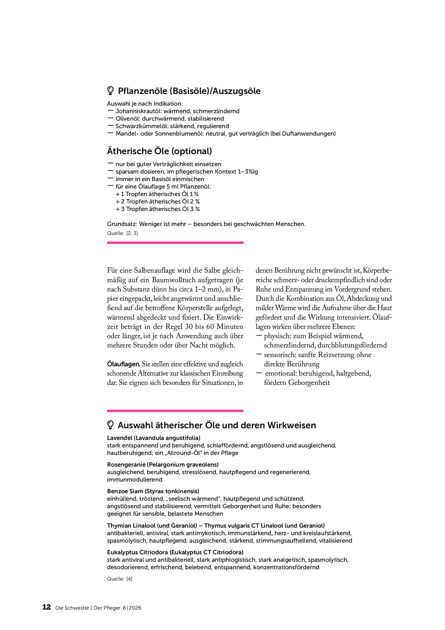 Vorschauseite 5: Wickel und Auflagen: Zwischen Tradition und moderner Pflegepraxis
