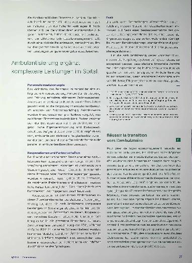 Vorschauseite 2: Ambulantisierung erfolgreich gestalten