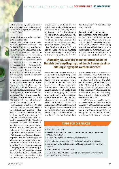 Vorschauseite 2: Klimafreundliche Pflege