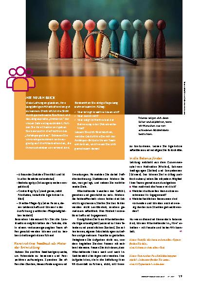 Vorschauseite 2: Talente im Team entfalten