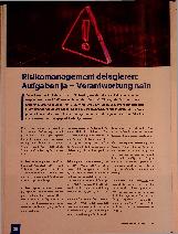 Vorschauseite 1: Risikomanagement delegieren: Aufgaben ja - Verantwortung nein