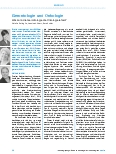 Vorschauseite 1: Gerontologie und Onkologie: Was kann die Gerontologie der Onkologie lehren?