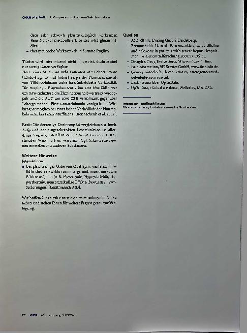 Vorschauseite 3: 7. Ringversuch Arzneimittelinformation der ADKA Arzneimitteltherapie bei eingeschränkter Leberfunktion