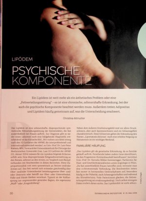 Vorschauseite 1: Lopödem Psychische Komponente