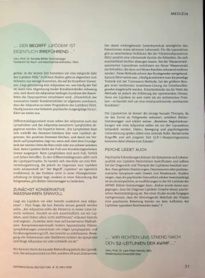 Vorschauseite 2: Lopödem Psychische Komponente