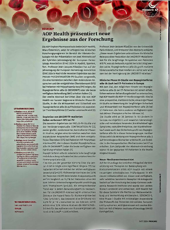 Vorschauseite 1: AOK Health präsentiert neue Ergebnisse aus der Forschung