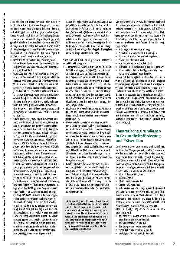 Vorschauseite 2: Logopädie im Kontext von Gesundheitsförderung und Prävention