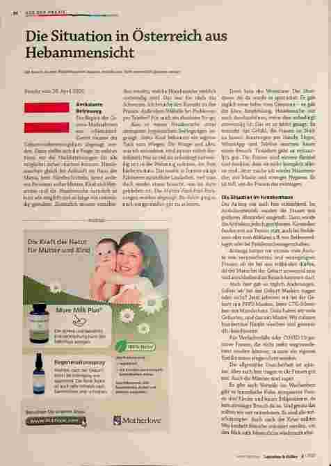 Vorschauseite 1: Die Situation in Österreich aus Hebammensicht