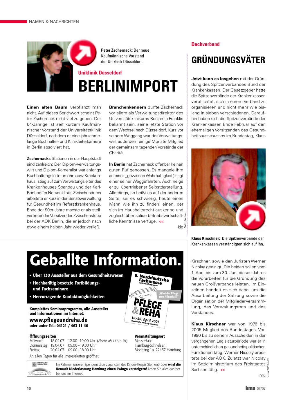 Vorschauseite 1: Gründungsväter