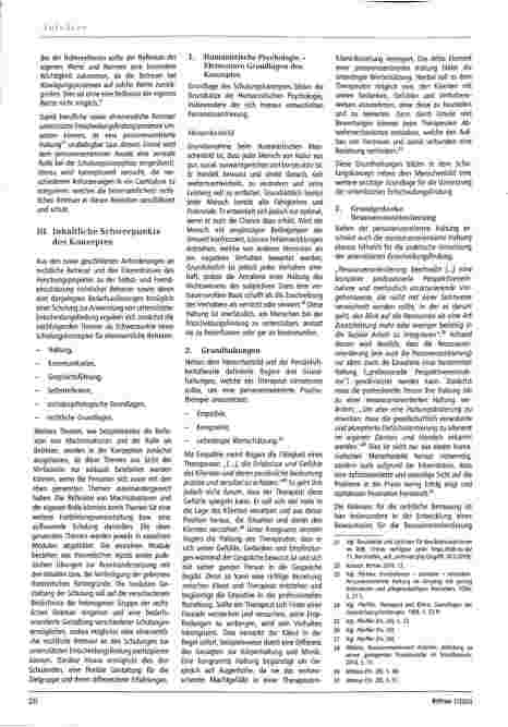 Vorschauseite 3: Unterstützte Entscheidungsfindung personenzentriert umgesetzt - Ein Schulungskonzept für ehrenamtliche rechtliche Betreuer