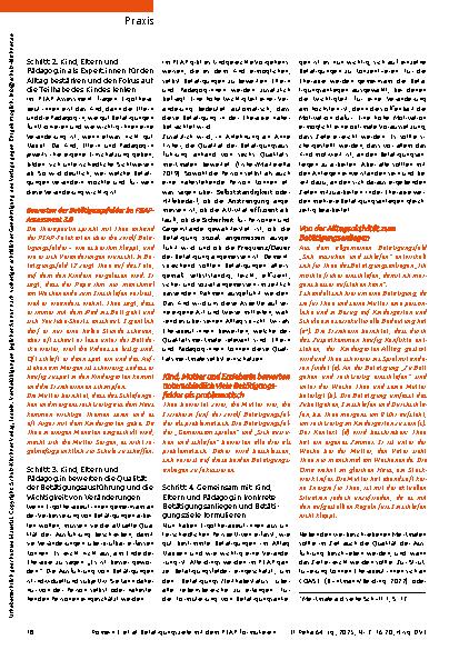 Vorschauseite 3: Von der Verordnung zu Betätigungszielen in fünf Schritten