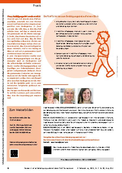 Vorschauseite 5: Von der Verordnung zu Betätigungszielen in fünf Schritten
