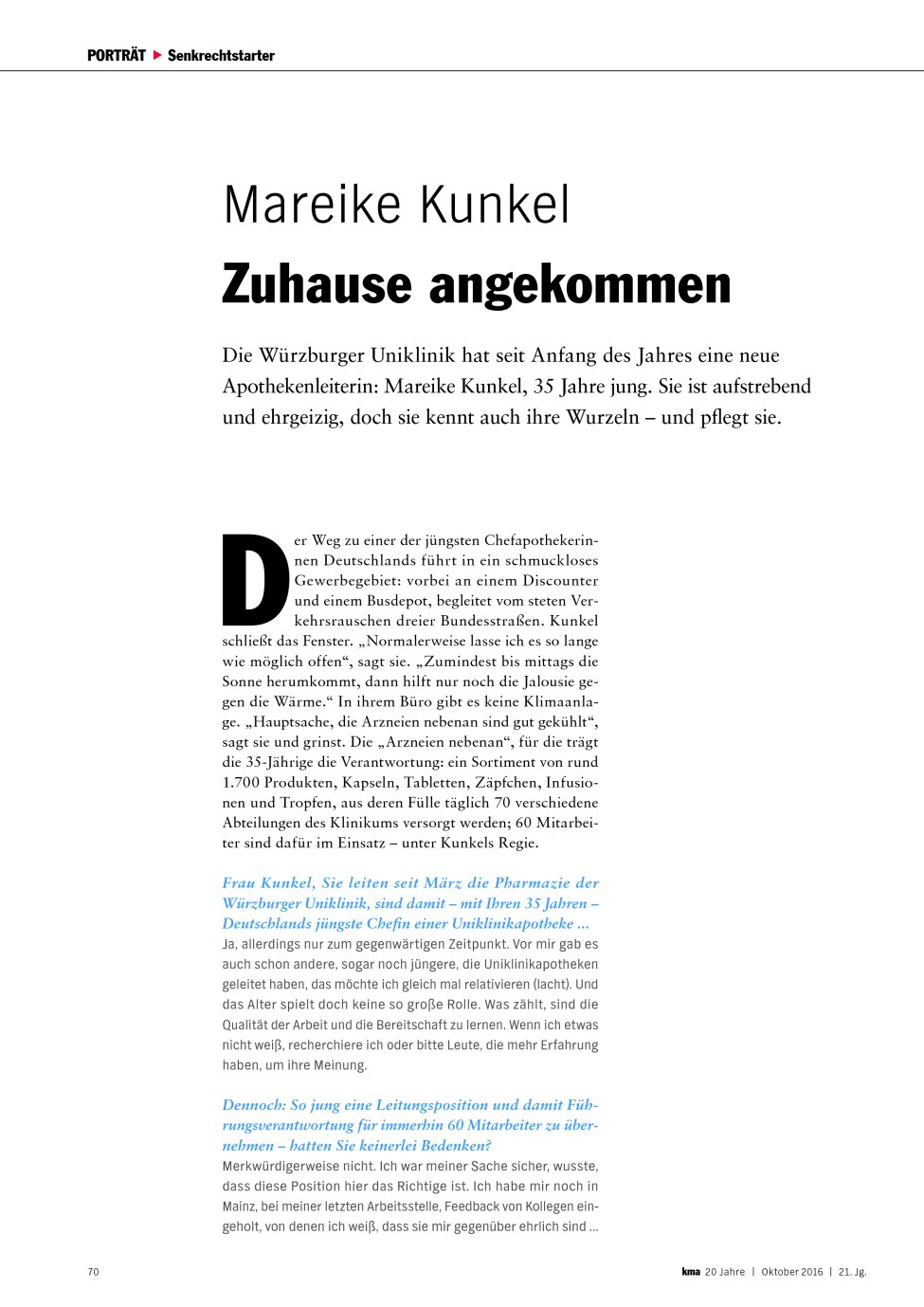 Vorschauseite 1: Mareike Kunkel: Zuhause angekommen