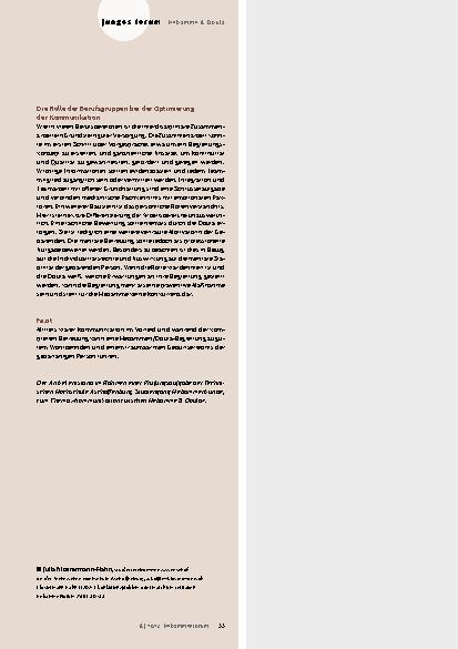 Vorschauseite 4: Konkurrenzproblem oder Match um Vertrauen?