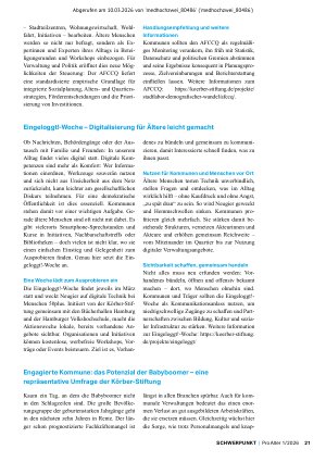 Vorschauseite 3: Deutschland auf dem Weg zu demografiefesten Kommunen Befunde, Beispiele und Perspektiven aus der Praxis