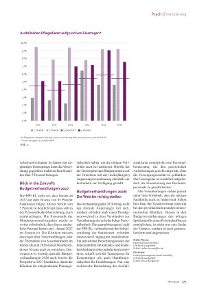 Vorschauseite 4: Budgetverhandlungen 2026 Der Ton wird rauer