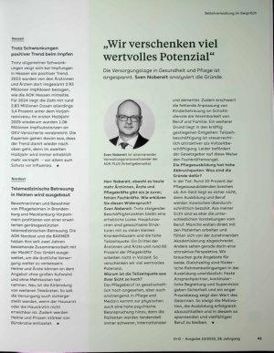 Vorschauseite 2: Neues aus den Regitonen