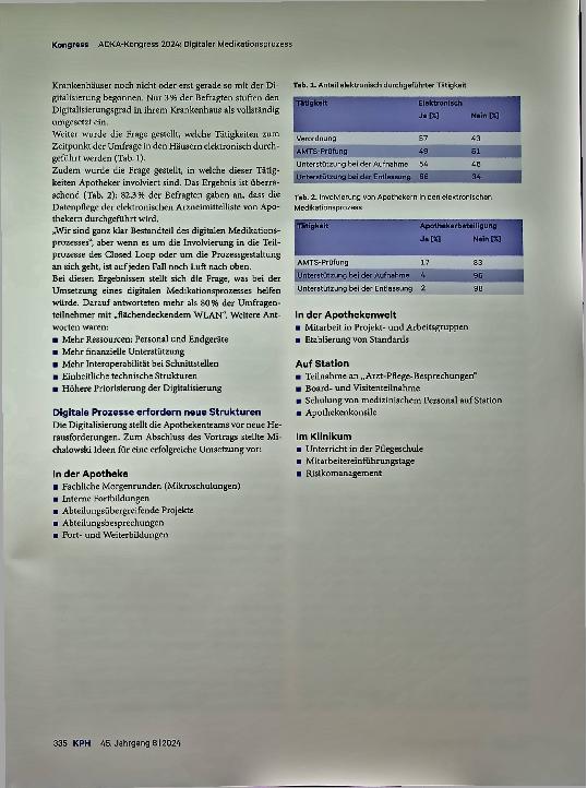Vorschauseite 4: Klinisch-pharmazeutisches Arbeiten im digitalen Medikationsprozess