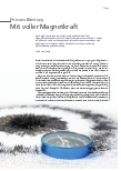 Vorschauseite 2: Personalbindung Mit voller Magnetkraft The text is already correctly spelled.