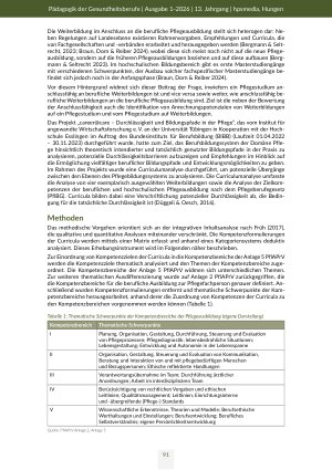Vorschauseite 3: Weiterbildungen in der Pflege Eine Curriculumanalyse zur Identifikation von Anschlussfähigkeit und Anrechnungspotenzialen
