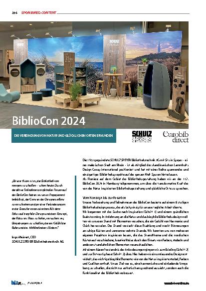 Vorschauseite 1: BiblioCon 2024